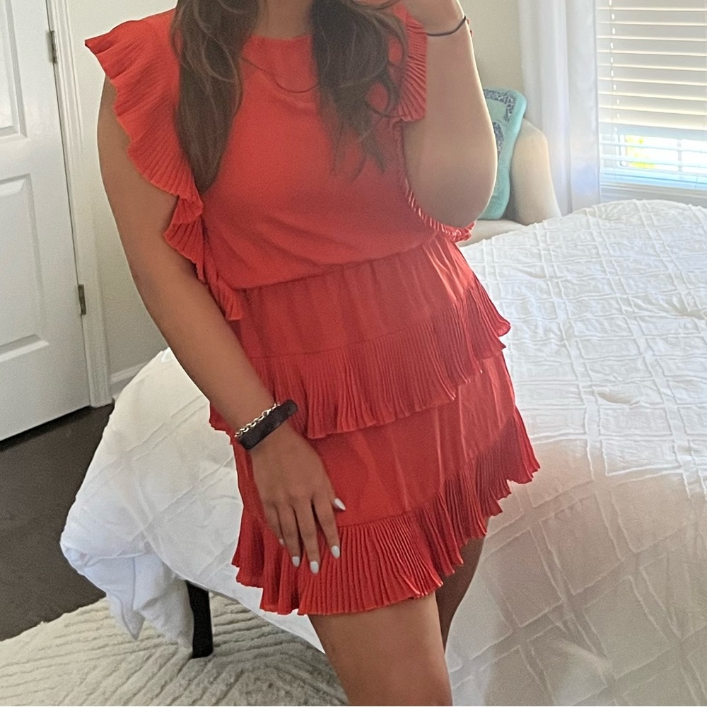 Orange dress